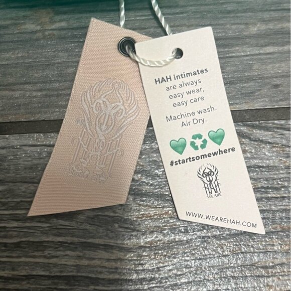 NWT We are HAH Free People Bra Fits 30-38C Teal Mesh Sheer 30C 32C 34C 36C 38C - Picture 13 of 14